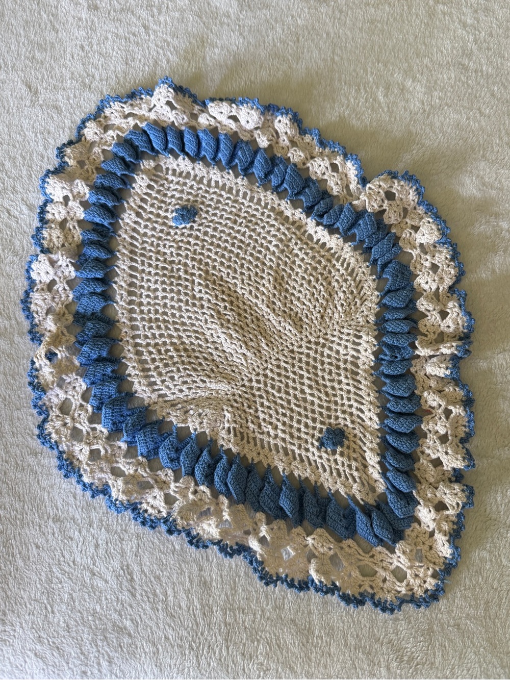 Vintage Crochet Doily Handmade